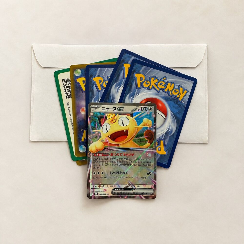 Meowth ex JPN + Colorless Type Bundle